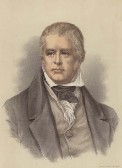 Sir Walter Scott, Schotse romanschrijver en dichter door English School